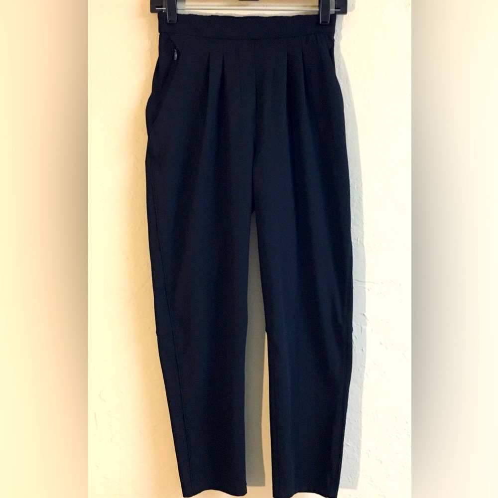 COPY - Lululemon Straight Leg Stretch Trousers Size 4 Black